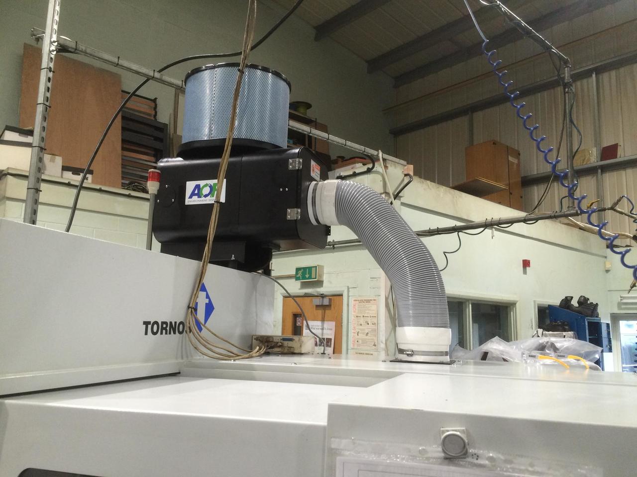Installation d'un séparateur AF sur un tour à commande numérique